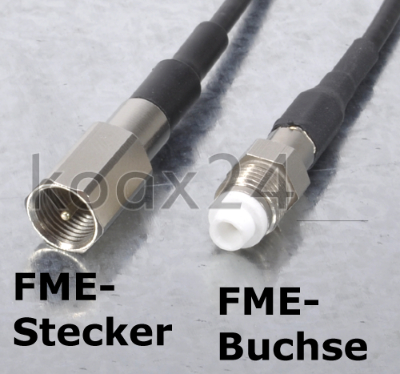 FME-Stecker, FME-Buchse, Koaxialkabel