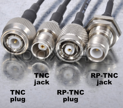 TNC jack and TNC plug